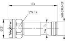 TG N-Dämpfungsglied 20dB,    J01026A0021 