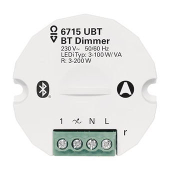 BJ BT-Dimmer-Einsatz uP         6715 UBT 