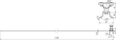 DEHN Leitungshalter für           275330 