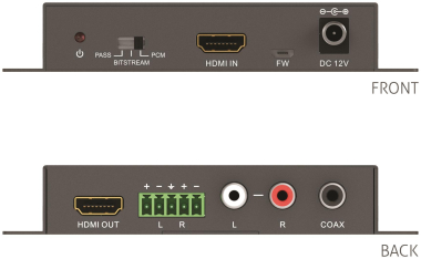 PureLink HDMI Audio De-       PT-C-HDADE 