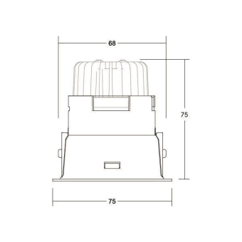 Brumberg LED-Einbaustrahler 6   41473727 