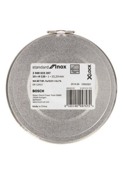 Bosch X-LOCK Trennscheibe Dose 125mm 