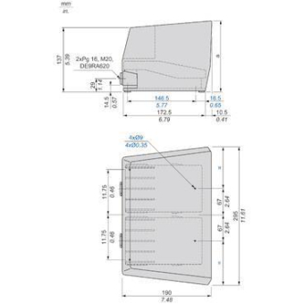 Schneider Fußschalter doppelt  XPER5110D 