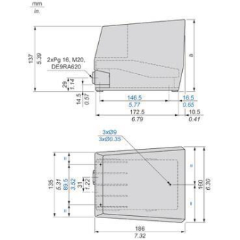 GS Fußschalter, 2 Ö+S            XPER511 