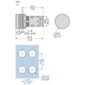 GS Buzzer 80dB                    XB5KSM 