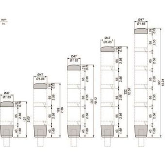 Schneider Anschlußelement+Deckel XVMC29M 