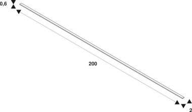 SLV Schienenabdeckung, 20mm      1006612 