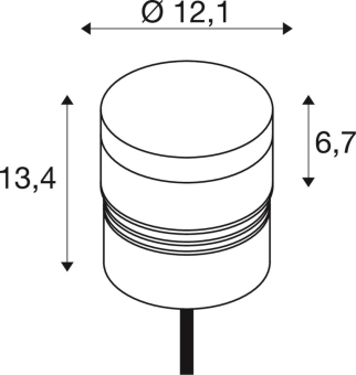 SLV M-POL S Polehead 180°,       1007234 