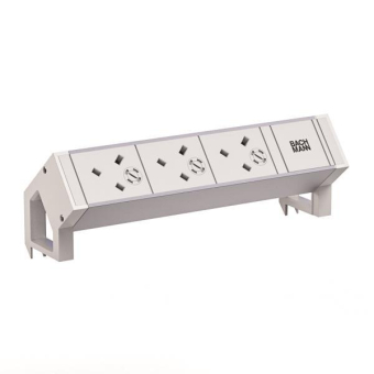 Bachmann DESK2 ALU WHITE 3xUK    937.419 
