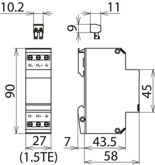 DEHN ÜS-Ableiter 36,8V            918421 