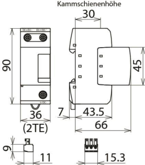 DEHN Koordinierter        DSE M 1 220 FM 