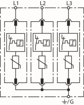 Dehn 908300 DG MU 3PY DG MU 3PY 208 3W+G 