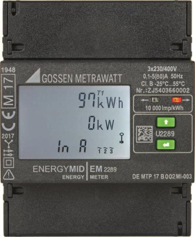 Gossen U2289-V013 Energiezähler   EM2289 