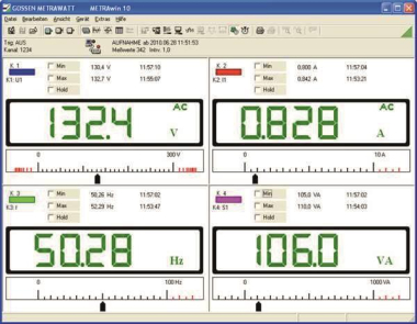 Gossen Software f.Multimeter METRAwin 10 