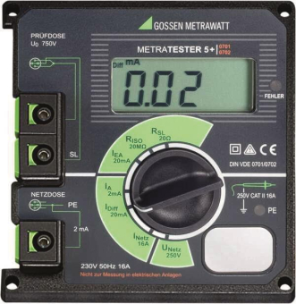 Gossen Prüfgerät in    METRATESTER 5-F-E 