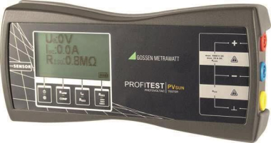 Gossen Prüfgerät Testen  PROFiTEST PVsun 