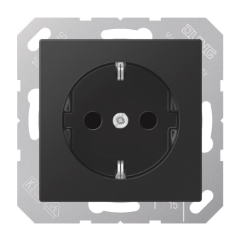 Jung SCHUKO  Steckdose      A1520BFKISWM 