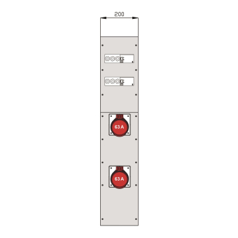 Walther Modul-200mm breit       86020006 