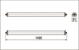 RIDI Rohrleuchte, IP65, LED-     0951228 