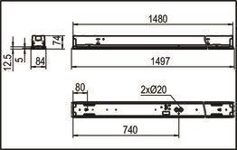 RIDI EBRPL-R1X145/45DA-SM DALI   0860397 