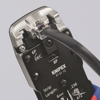 Knipex Crimpzange für        975112 