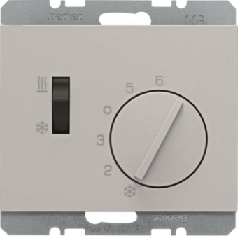 Berker RTRWeHeiz/Kühl K.5 alu   20297103 