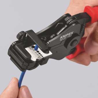 Knipex Abisolierzange m. auswechselbaren 