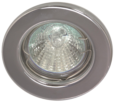 RUTEC Einbaustrahler chrom starr R5503-4 