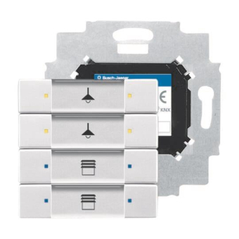 BJ Tastsensor 4fach           6127/01-83 