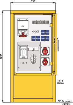 Walther Stromverteiler          83210200 