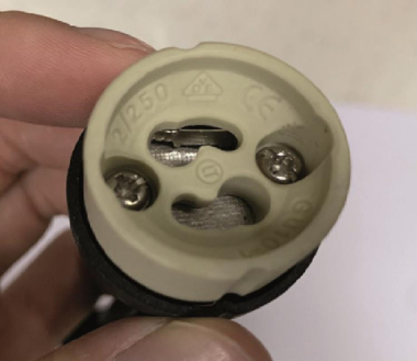 DOTLUX LED Einbaufassung MINIgu10   4853 