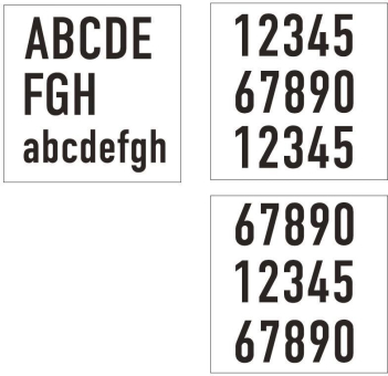 DOTLUX Hausnummernset               4751 