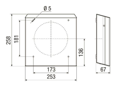 Maico Außenabdeckung aus       PPB 30 AW 