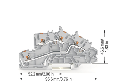 WAGO 2203-7642 Installationsetagen- 