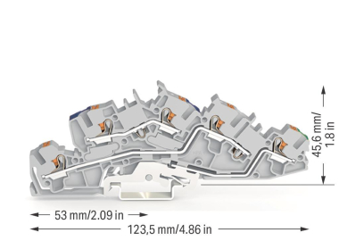 WAGO 2205-7646 Installationsetagen- 