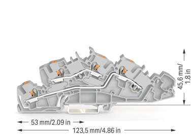WAGO 2205-7642 Installationsetagen- 