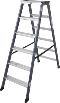 Krause MONTO Stufen-Doppel Leiter 125835 