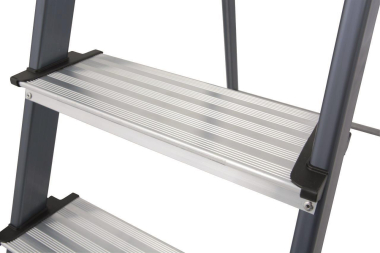 KRAU SECURO-Alu-Leiter 5 Stufen   126436 