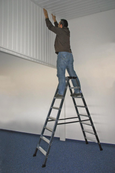 Krause MONTO Stufen-Doppel Leiter 125859 