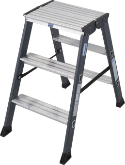 Krause MONTO Stufen-Doppel Leiter 125804 