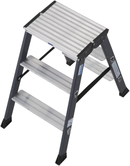 Krause MONTO Stufen-Doppel Leiter 125804 