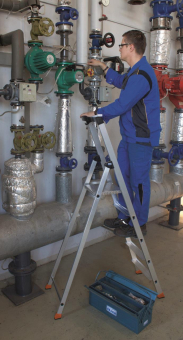 Krause Stufenstehleiter 6 Stufen 