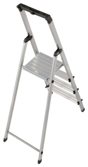 KRAU SOLIDY Alu-Leiter 3 Stufen   126214 
