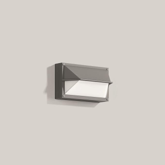 BEGA Wandleuchte silber 3000K   22649AK3 