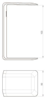 Unex Deckelklemme f.IK10           66855 