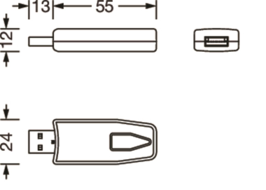 Siteco SConWi,MotionRadRFStick 5EA40RF01 
