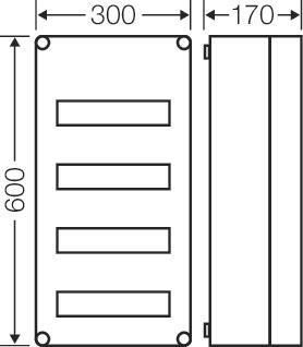 Hensel Mi-Automatengehäuse 48    Mi 1441 