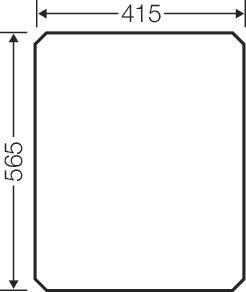 Hensel Montageplatte aus ISO 4mm Mi MP 6 