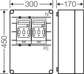 Hensel Mi-NH Gehäuse             Mi 6366 