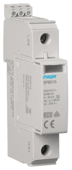 Hager Überspannungsableiter T2 1P SPB115 